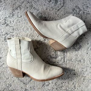 Dolce Vita White Booties